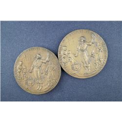 Can. (QC) 1917, 2 Pcs. 300th Anniversary of Louis Hebert
