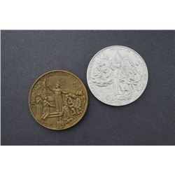 Can. (QC) 1924, 2 pcs 300th Anniversary of the Recollets Brothers
