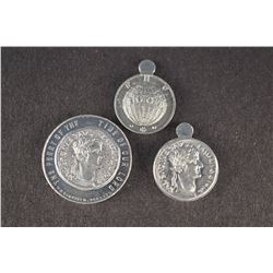 Canada Three Pieces Most Interesting, one possibly Unique - Look!