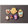 Image 3 : Canada - 1902-44. Lot of 13 Interesting Misc. Pins, Medals & Tokens