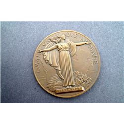 Canada Very Large Bronze Medal Confederation 1867 - 1927.