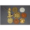 Image 1 : Canada - 7 Medals, 6 Different, 1 Pin of Victoria and Edward VIII. Mostly UNC