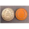 Image 2 : Lot of Two Rare College Medals from New Brunswick - Douglas Medal
