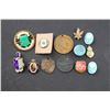 Image 1 : Canada - 20th Century - Misc. 13 pcs. Pins and Badges mostly cloistered.