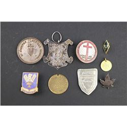 Canada - 1900's - Religious Cloistered Lapel Pins 9 pcs.