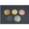 Image 4 : Montréal - Lot of Ten Different Medals, Tokens & Pin 19th - 20th Century.