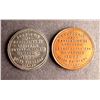 Image 2 : Copper and White Metal Medals - Compagnie de Navigation de Longueuil 1882.