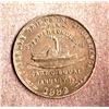 Image 3 : Copper and White Metal Medals - Compagnie de Navigation de Longueuil 1882.