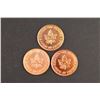 Image 4 : Canada - 1962 - 5 pcs. Sherbrooke Coin Exchange 2-lead uniface, RARE