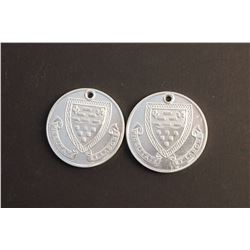 Canada - 1951 - City of Magog 100th Anniversary, 2 pcs