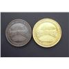 Image 1 : SÉMINAIRE DE NICOLET - Lot of two medals Common dies, different metals - A