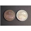 Image 1 : SÉMINAIRE DE NICOLET - Lot of two medals Common dies, different metals - B