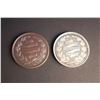 Image 2 : SÉMINAIRE DE NICOLET - Lot of two medals Common dies, different metals - B