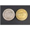 Image 2 : COLLÈGE DE ST-LAURENT Montréal Lot of two Medals - Same dies, diff metals