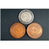 Image 1 : SÉMINAIRE DE QUÉBEC - Demers Prize, Lot of Three Diff Medals, Same Dies