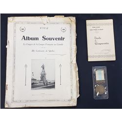 Canada - 1919 - Langue Française au Canada / Avec Guide du Congressiste et Album Souvenir