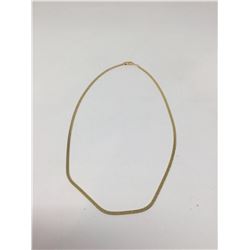 14 kt G.P Necklace 17â€