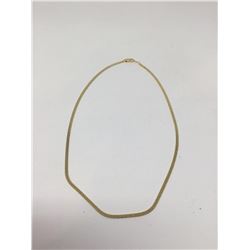 14 kt G.P Necklace 17â€