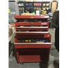 Image 1 : Craftsman 2-Piece Wheeled Tool Box w/ Tools