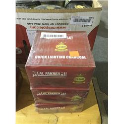 Al Fakher Quick Lighting Charcoal 100pk Lot of 3