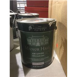 PPG Manor Hall Exterior Acrylic Latex Semi-Gloss Super White (3.78L)