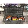 Image 1 : Rubbermaid Plastic Tote with Accessories