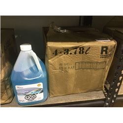 Case of Shell All Season Windshield Washer Fluid (4 x 3.78L)