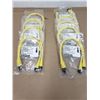 Image 1 : LOT OF 9 BRAD CONNECTIVITY 1200680195 MICRO-CHANGE IN-LINE SPLITTER 4-POLE FEMALE STRAIGHT TPE CORD