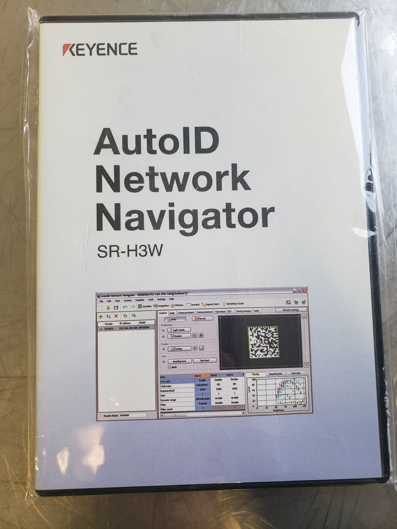 KEYENCE SR-H3W AUTO ID NETWORK NAVIGATOR