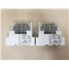 Image 3 : LOT OF 2 OMRON P7S-14F-END RELAY BASE