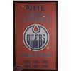 Image 2 : THREE FRAMED OILERS MEMORABILIA INCLUDING
