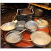 Image 1 : LOT OF ASSORTED PANS & INSERTS