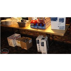 ONE LARGE FOLDING WOOD TABLE