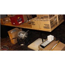 ONE LARGE FOLDING WOOD TABLE