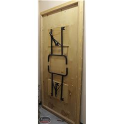 ONE LARGE FOLDING WOOD TABLE