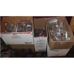 5 BOXES OF ASSORTED PLASTIC BEER PITCHERS