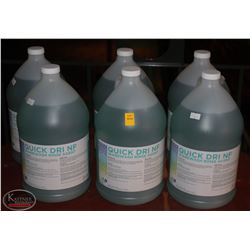 6 NEW 4L BOTTLES QUICK DIR NF WAREWASH