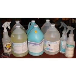 ASSORTED CLEANING CHEMICALS INCLUDING:
