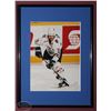 Image 3 : 7 WALL MOUNTED OILERS MEMORABILIA PHOTOS INCL.
