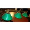 Image 3 : LOT OF 3 POOL TABLE/ BAR HANGING LIGHTS