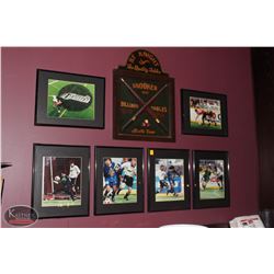 LOT OF 6 EDMONTON DRILLERS SOCCER PHOTOS &