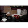 Image 1 : CABINET & CONTENTS INCL. BIODEGRADABLE STRAWS,