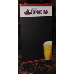 MOLSON CANADIAN SANDWICH BOARD