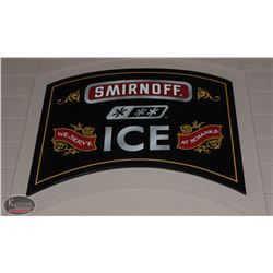 SMIRNOFF WOOD PLAQUE