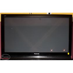 42" PANASONIC TV & MOUNT, NO REMOTES