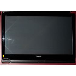 42" PANASONIC TV & MOUNT, NO REMOTES