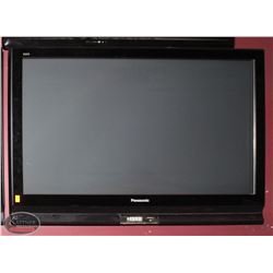 42" PANASONIC TV & MOUNT, NO REMOTES