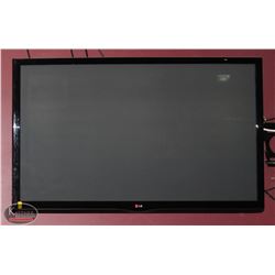 42" LG TV & MOUNT, NO REMOTES