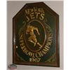 Image 2 : LOT OF 2 NFL SUPERBOWL WALL PLAQUE - NEW YORK JETS