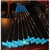 Image 1 : LOT 8 BLUE PUTTERS, ASSORTED SIZES.